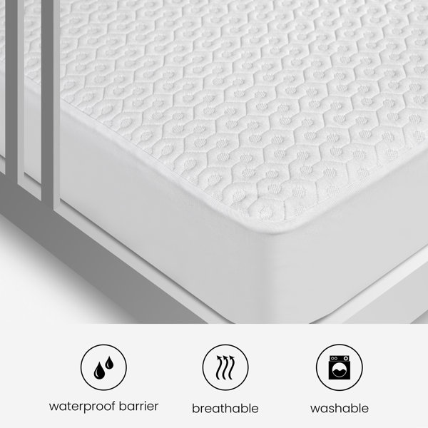 Bedgear DriTec Performance Crib Mattress Protector Moisture Wicking